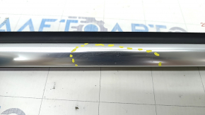 Molding door-glass central front left VW Tiguan 09-17 chrome, scratches