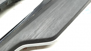 Honda Clarity 18-21 usa center console trim, ebony, scratches, bump