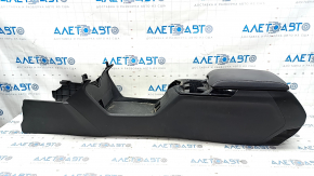 Console center armrest and cup holders Honda Clarity 18-21 usa black, scratches, for cleaning