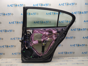 Door assembly rear right Lexus GS300 GS350 GS430 GS450h 06-11 blue 8U0, keyless, bumps, dents