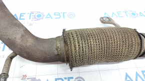 Jeep Renegade 15-2.4 exhaust pipe mesh torn