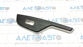 Rear right window lift control trim Honda Clarity 18-21 usa ebony