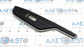 Front right window lifter control trim Honda Clarity 18-21 usa ebony, chip
