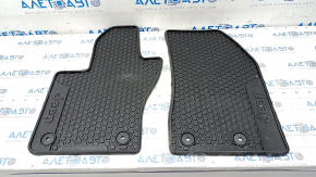 Set of floor mats for Jeep Renegade 15 - rubber black