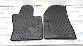 Set of floor mats for Jeep Renegade 15 - rubber black