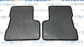 Set of floor mats for Jeep Renegade 15 - rubber black