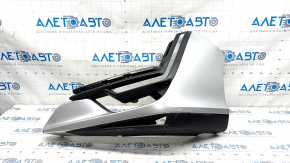 Front bumper bare left side Honda Clarity 18-21 usa, silver, scratches
