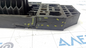 Fang of the front bumper reinforcement left Jeep Renegade 15-18 prerest without a hook, cracks, fractures