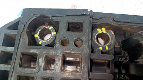 Fang of the front bumper reinforcement left Jeep Renegade 15-18 prerest without a hook, cracks, fractures