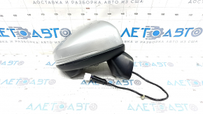 Side mirror right Honda Clarity 18-21 usa camera, 11 pins, silver, chips, scratches