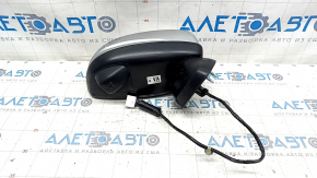Side mirror right Honda Clarity 18-21 usa camera, 11 pins, silver, chips, scratches