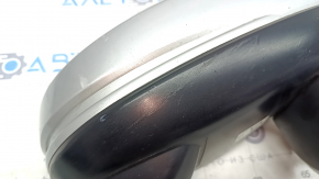 Side mirror right Honda Clarity 18-21 usa camera, 11 pins, silver, chips, scratches