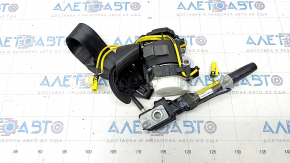 Passenger seat belt VW Tiguan 13-17 rest, black with tensioner, for dry cleaning