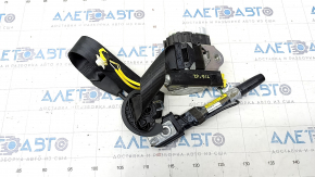 Passenger seat belt VW Tiguan 13-17 rest, black with tensioner, for dry cleaning