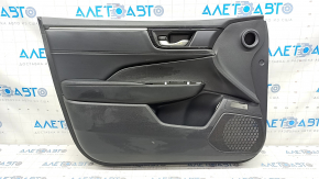 Door trim card front left Honda Clarity 18-21 usa black, leather insert, scratches