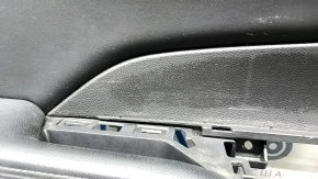 Door trim card front left Honda Clarity 18-21 usa black, leather insert, scratches