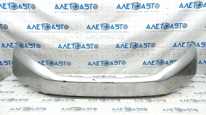 Front bumper bare center Honda Clarity 18-21 usa, silver, scratches, paint peeled