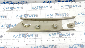 Front pillar trim right VW Tiguan 09-17 beige, scratch