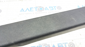 Door sill trim front left Honda Clarity 18-21 usa black, scratches, crack, broken fastener