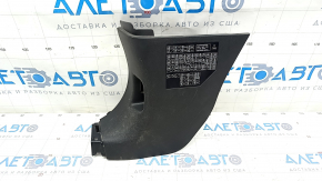 Front pillar trim lower left Honda Clarity 18-21 usa black, scratches