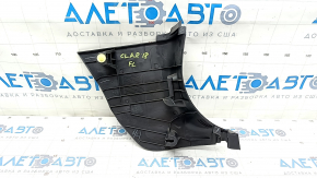 Front pillar trim lower left Honda Clarity 18-21 usa black, scratches