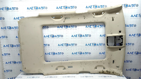 VW Tiguan 09-17 ceiling trim for panoramic, beige, fabric peels off, dry cleanable