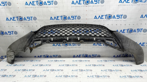 Front bumper lip VW Tiguan 12-17 rest structure, scratches, tears, broken fasteners,