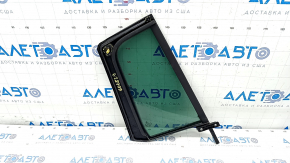 Door glass triangle rear left VW Tiguan 09-17 tinted, broken fasteners