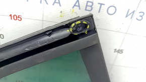 Door glass triangle rear left VW Tiguan 09-17 tinted, broken fasteners