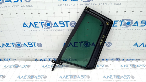 Door glass triangle rear right VW Tiguan 09-17 tinted, broken fasteners