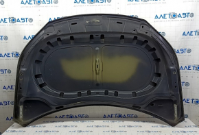 Bonnet bare VW Tiguan 09-17 black LC9X, steel, butts