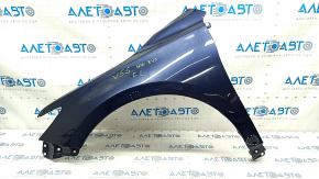 Front left wing Toyota Camry v55 15-17 usa blue 8W6, dented, chip, scratches