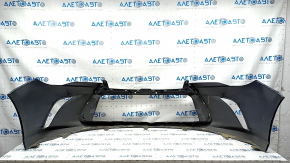 Front bumper bare Toyota Camry v55 15-17 usa, blue, cracks, sand, scratches