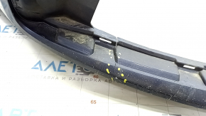 Front bumper bare Toyota Camry v55 15-17 usa, blue, cracks, sand, scratches