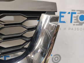 Radiator grill grill Dodge Journey 11- chrome with emblem, sand