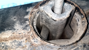 Jeep Renegade 15 rear subframe - awd rusty, all silent blocks cracked