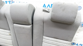 Rear row of seats 2nd row Toyota Camry v55 15-17 usa gray cloth, dry cleanable