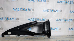 Upper right rear pillar trim Tesla Model X 16-21 black, scratches, for dry cleaning