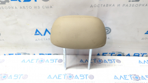 Headrest rear left Hyundai Sonata 11-15 leather beige, dented
