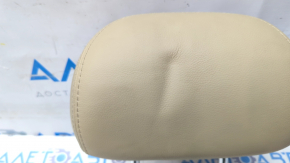 Headrest rear left Hyundai Sonata 11-15 leather beige, dented