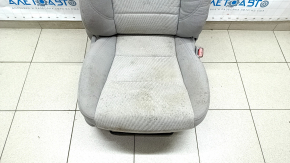 Passenger seat Toyota Camry v55 15-17 usa without airbag, LE, mechanical, gray cloth, dry-cleanable, driftwood