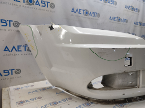 Bare front bumper Dodge Journey 11- SE, white PW3, scratches, made, broken fasteners