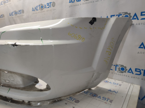 Bare front bumper Dodge Journey 11- SE, white PW3, scratches, made, broken fasteners