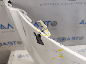 Bare front bumper Dodge Journey 11- SE, white PW3, scratches, made, broken fasteners