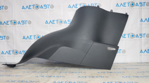 Rear pillar trim lower right Tesla Model X 16-21 type 3, black, scratches, scuffs