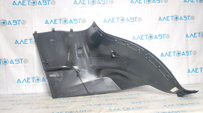 Rear pillar trim lower right Tesla Model X 16-21 type 3, black, scratches, scuffs