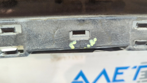 Rear bumper naked Hyundai Sonata 11-15 hybrid white WHC worn, cracked, painted