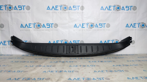Trunk opening trim inner bottom Tesla Model X 16-21 black, scratches