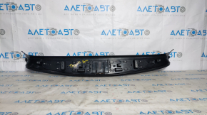 Trunk opening trim inner bottom Tesla Model X 16-21 black, scratches