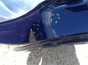 Quarter wing rear left Jeep Renegade 15- on the body, blue, pokes